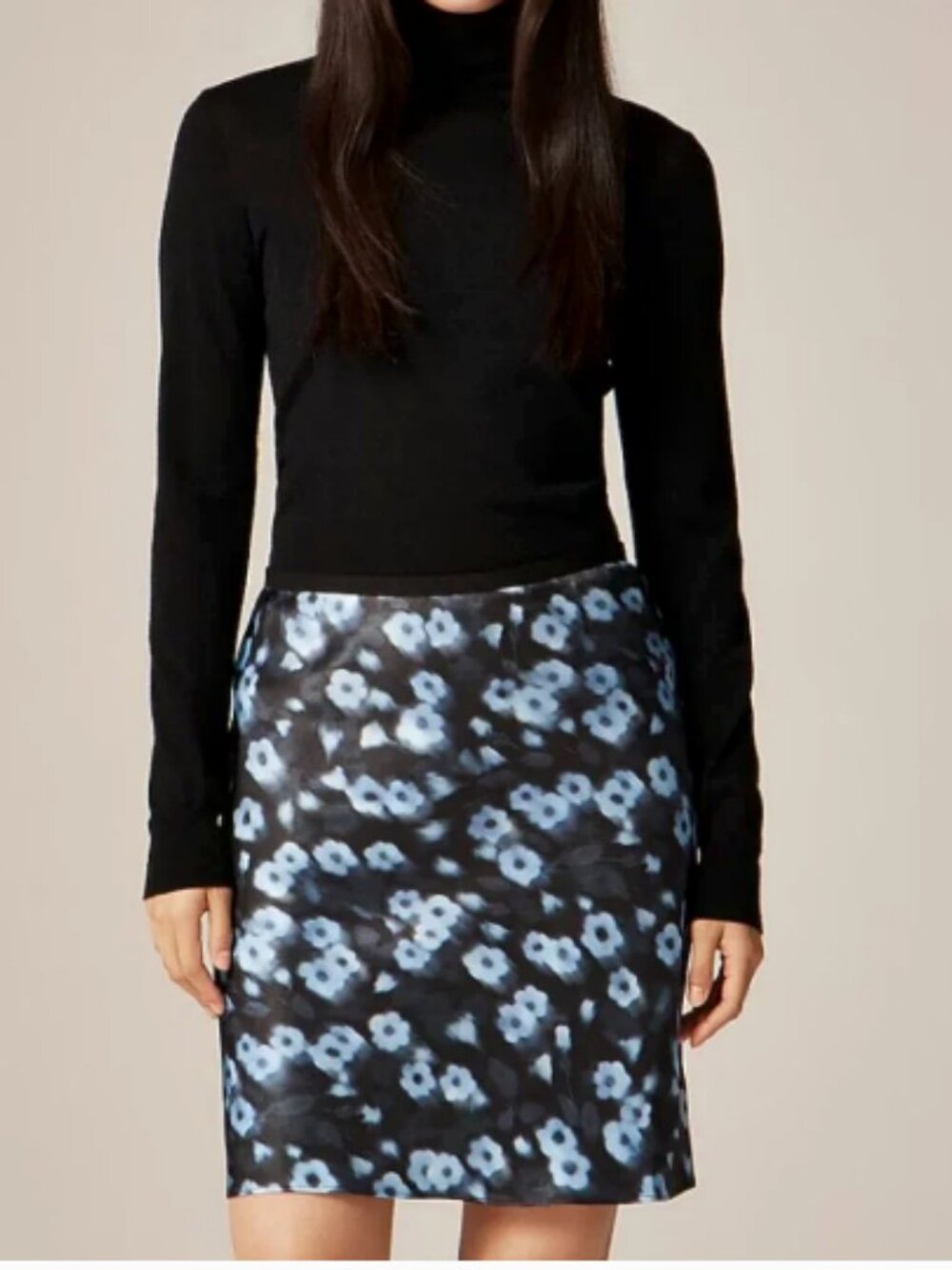 J. Crew Floral Gwen Midi Slip Skirt | Indie 90s Vibe | NWT